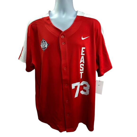 NWT Nike Baseball Jerseys – Size XXL – Red – EAST / STATES PLAY USA 73,74,75 - Picture 13 of 13
